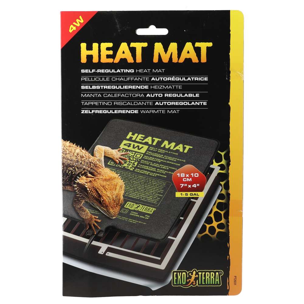 Exo Terra Heat Mat Self-regulating Heat Mat 4W 18 x 10 cm