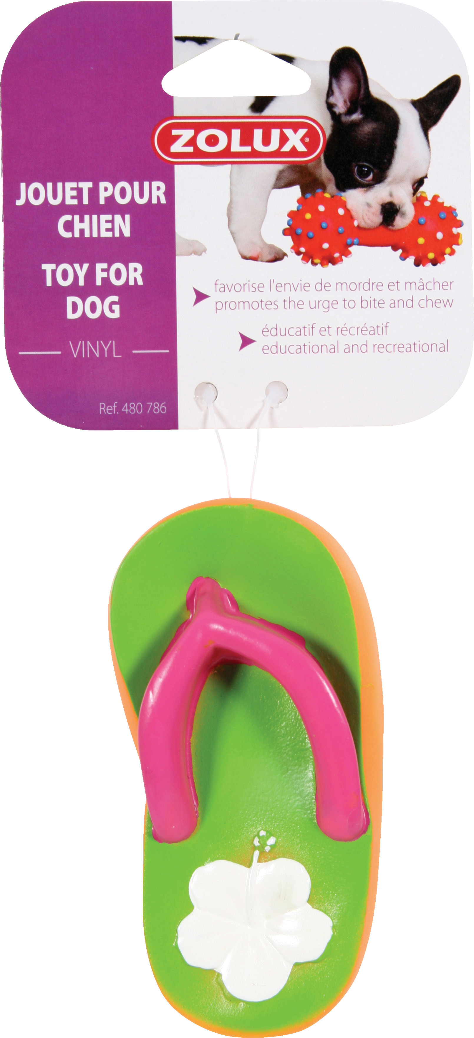 Zolux JOUET TONG VINYL 12CM