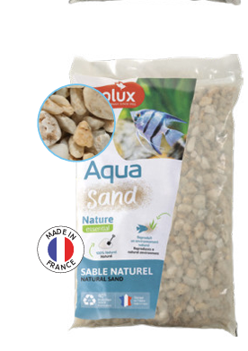 AQUASAND NAT YELLOW LARG 9,5KG
