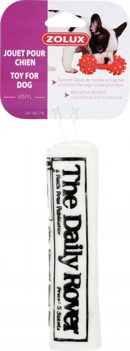 Zolux VINYL TOY NEWSPAPER 17CM