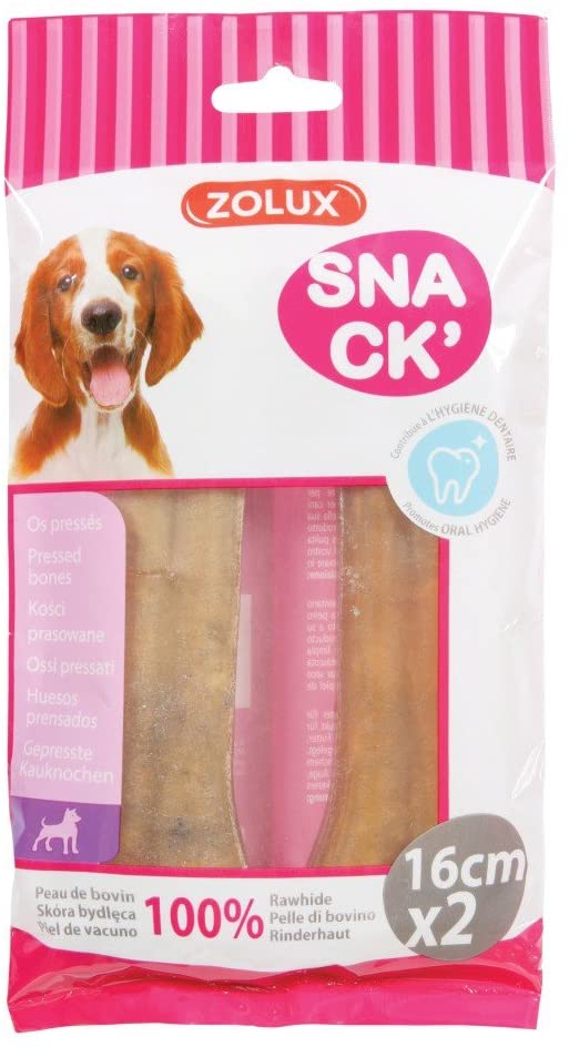 Zolux PRESSED BONE 16CM X2