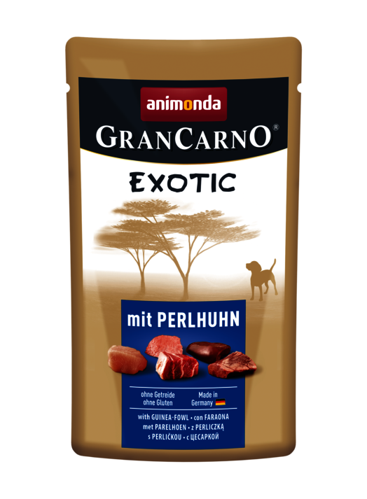 Animonda GranCarno Exotic 125g - guinea fowl