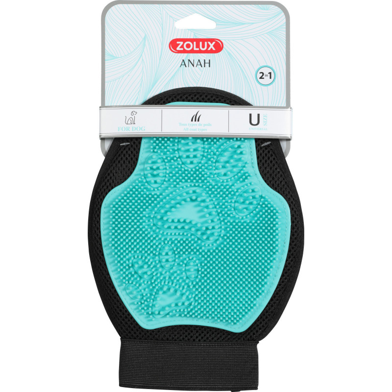 ANAH GROOMING GLOVE 2 IN 1