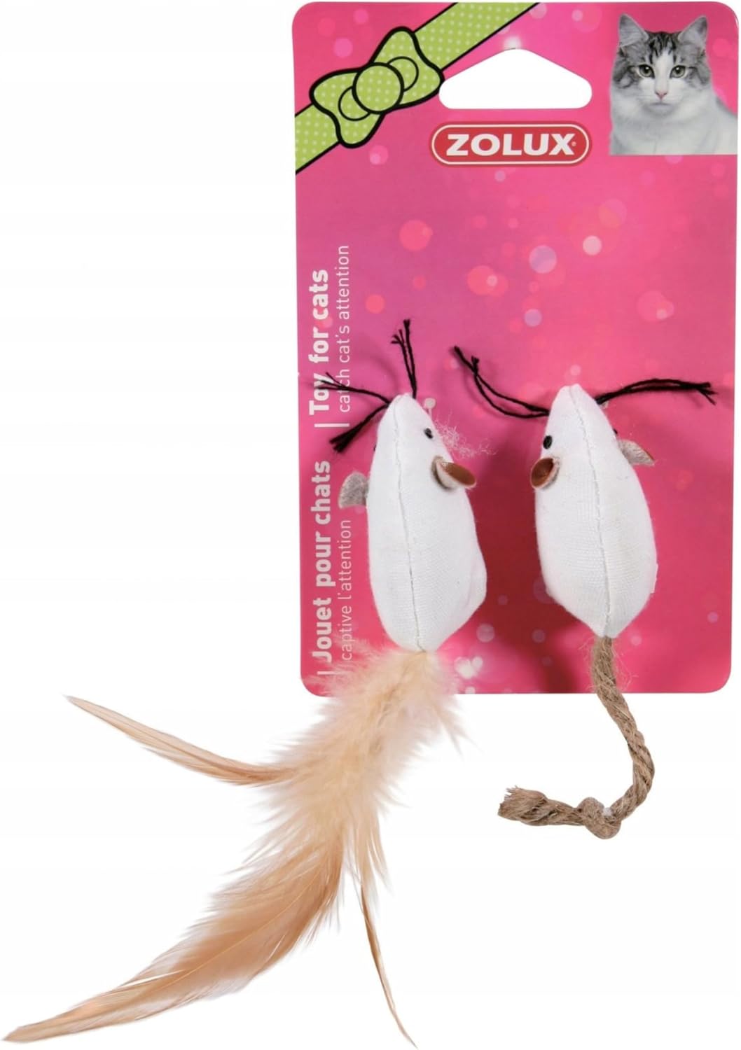 CAT TOY CANVAS MOUSE 5CMX2