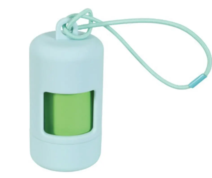 SKY BLUE DOG WASTE BAG DISP