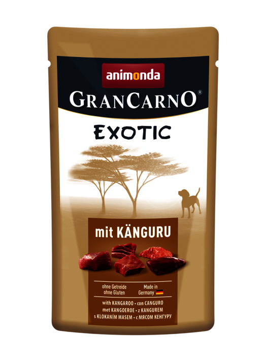 Animonda GranCarno Exotic 125g - with kangaroo