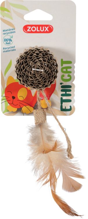 Zolux ETHICAT CAT TOY CARTON DISK