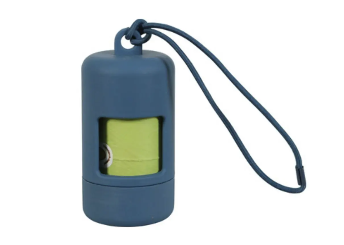 NAVY BLUE DOG WASTE BAG DISP