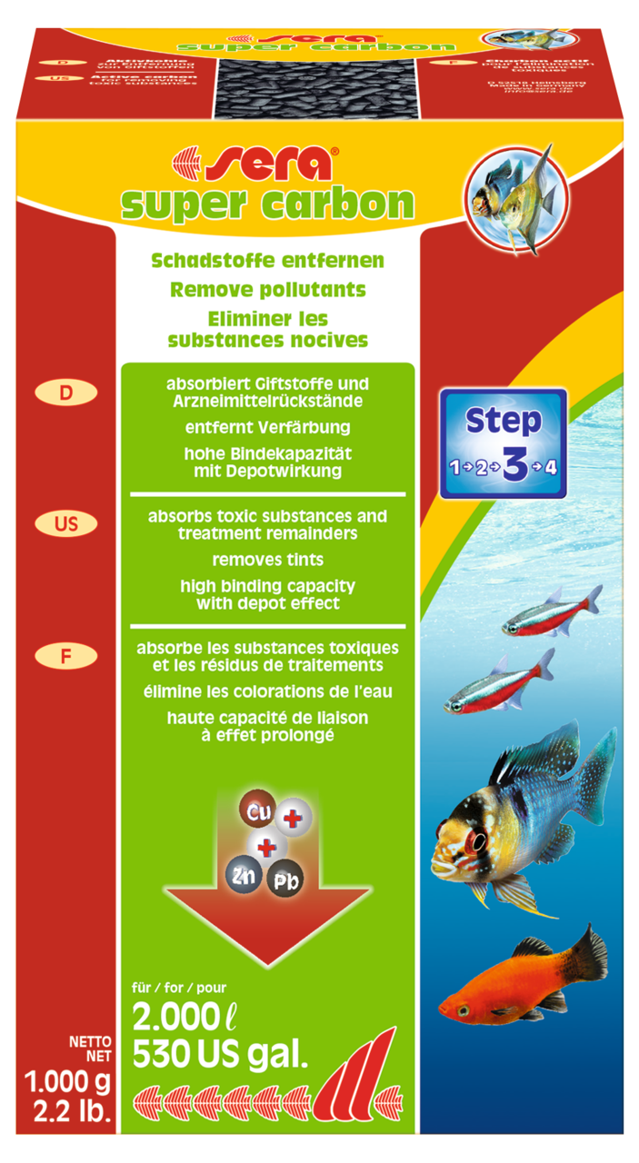 SERA super carbon 1.000 g