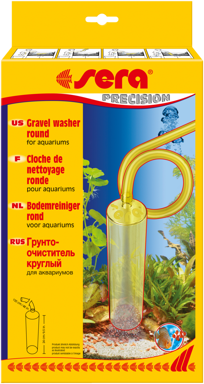 SERA gravel washer round 1 pc.