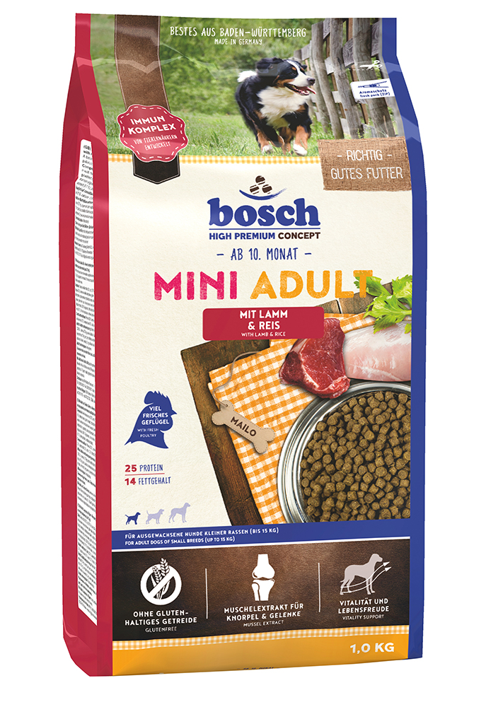 Bosch Mini Adult Lamm & Reis 1kg