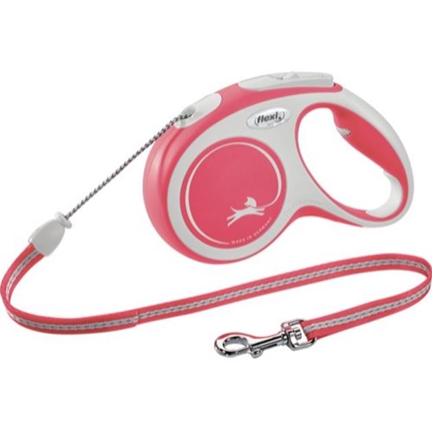 Flexi New Comfort XS 3m Cord red