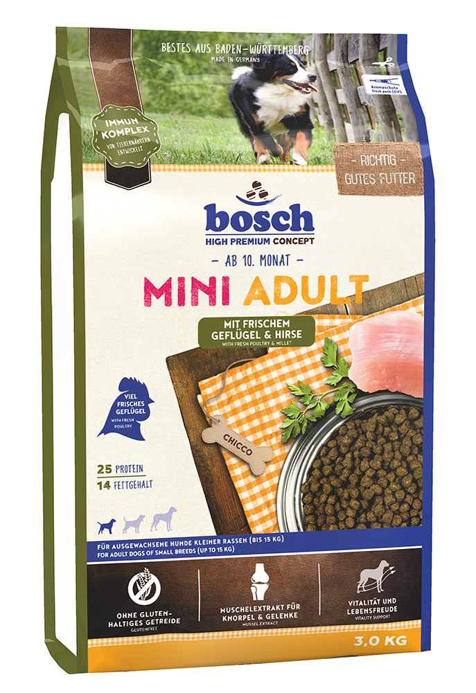 Bosch Mini Adult Poultru & Millet 3 kg