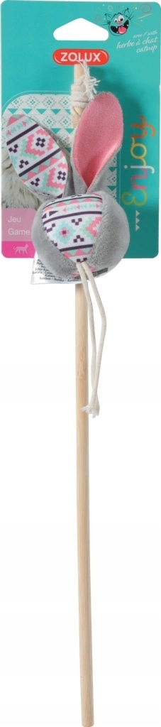 Zolux KALI CAT TOY ROD BALL GREY