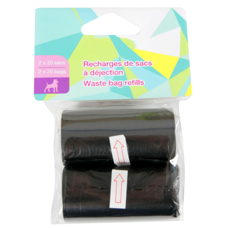 PET WASTE BAG REFILL 2X20BAGS