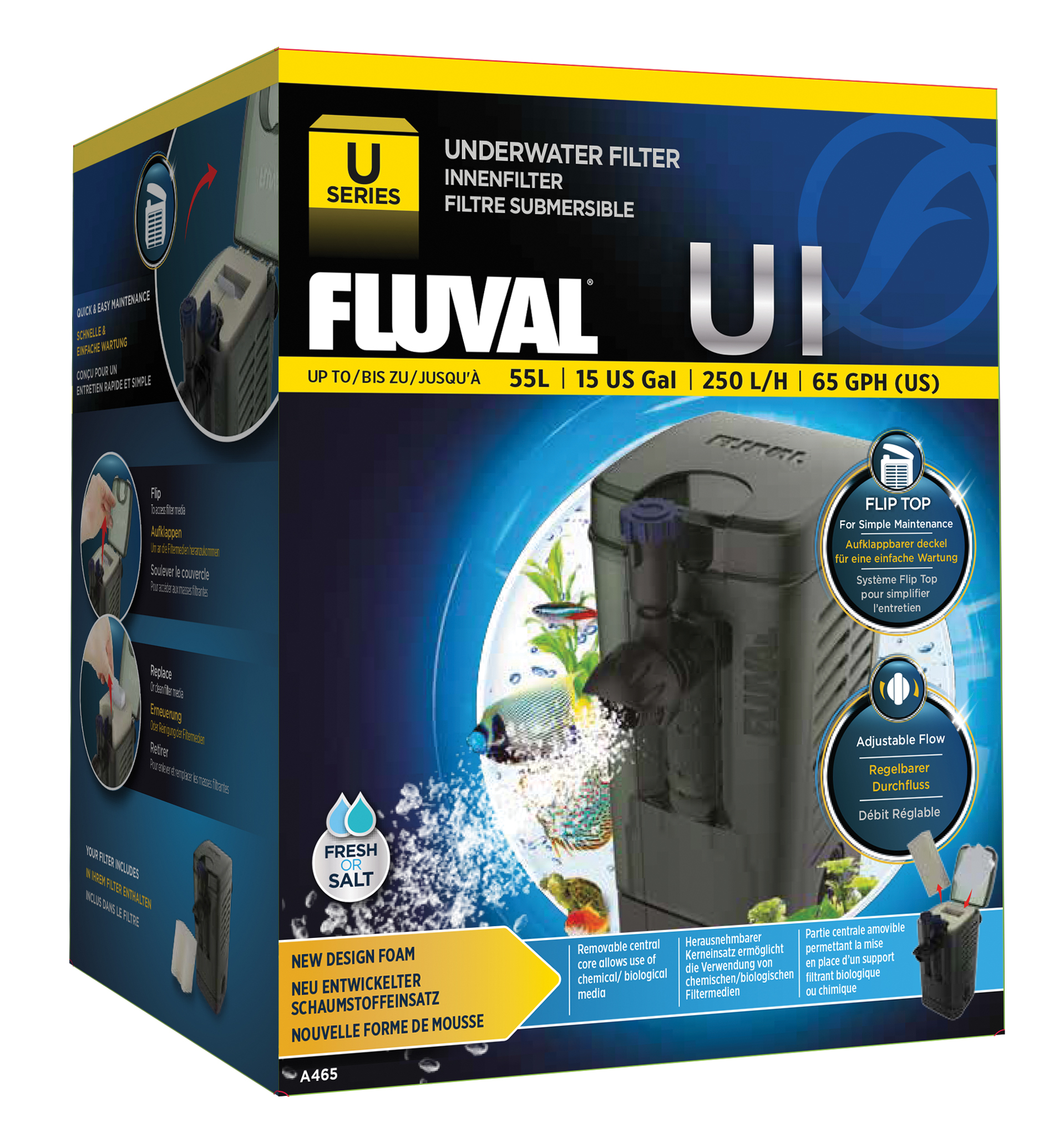 Hagen Fluval U1 Underwater Filter 55L