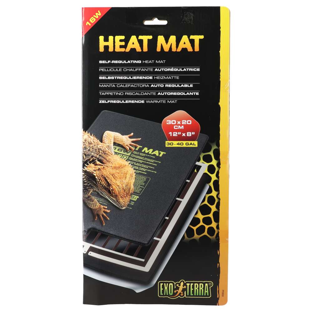 Exo Terra Heat Mat Self-regulating Heat Mat 16W 30 x 20 cm