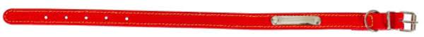 SEWED COLLAR 35CM RED