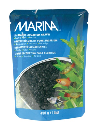 Hagen Marina Dec.Aquarium Gravel Black-V