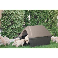 Zolux CASA FELICE DOGHOUSE L GREY/T