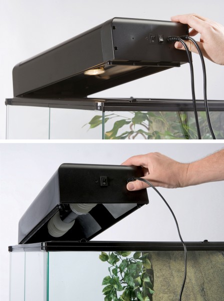 Hagen   EXT Plastic Canopy w.Singl Socket,30cm-V