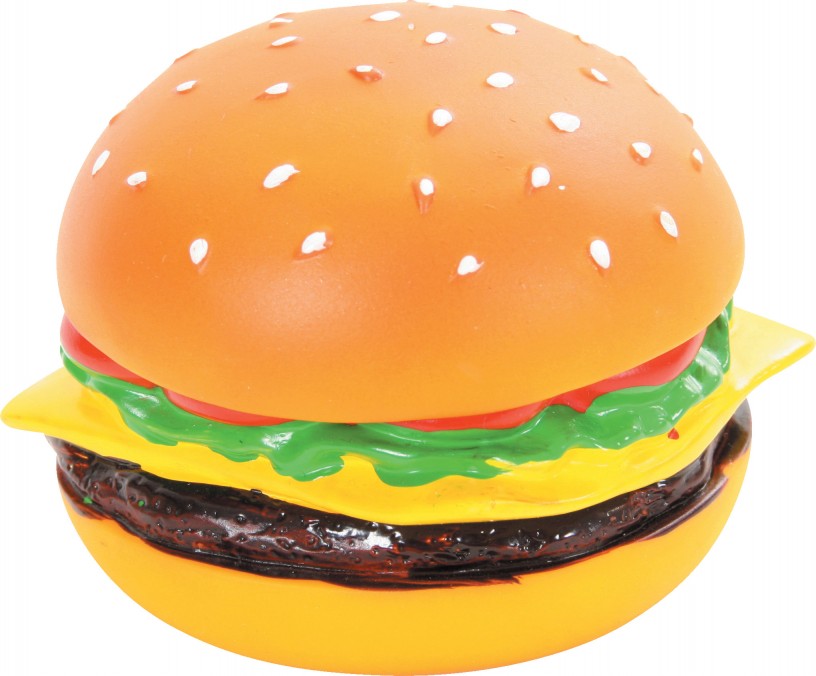 Zolux JOUET HAMBURGER VINYL 8CM