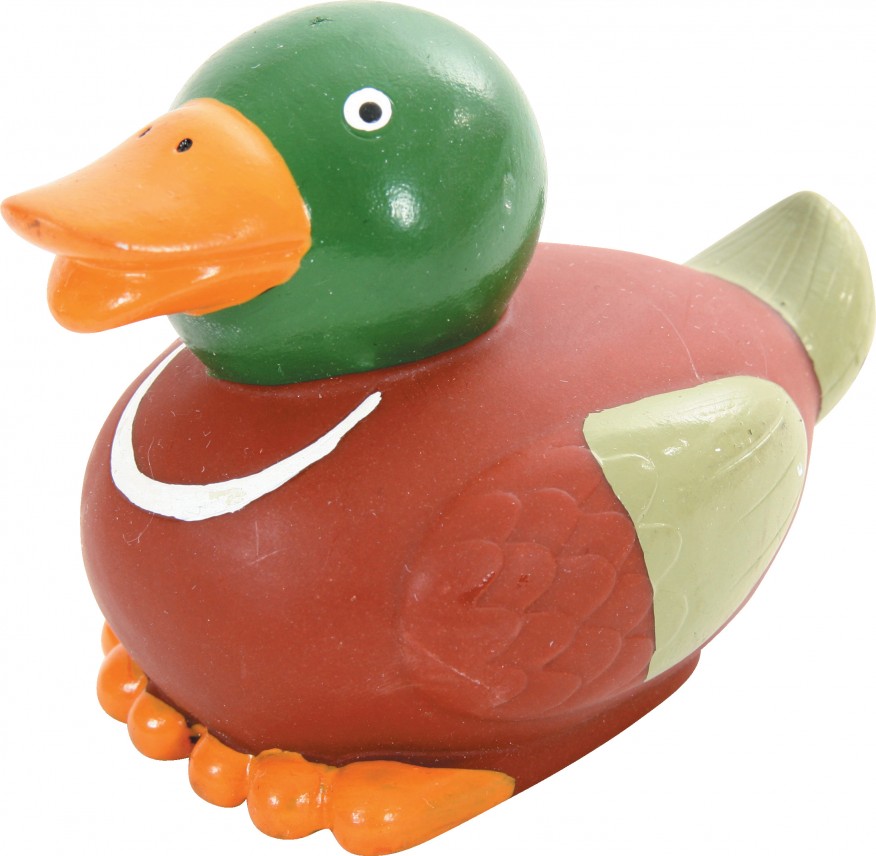 Zolux JOUET CANARD VINYL 11CM