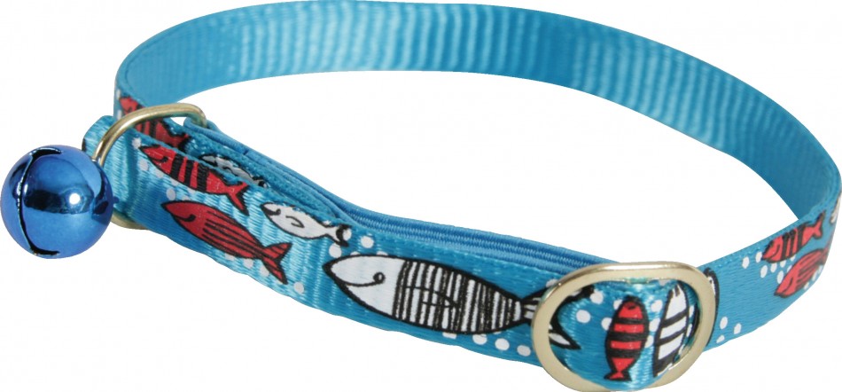 Zolux COL NYL CHAT SARDINE 30CM TUR