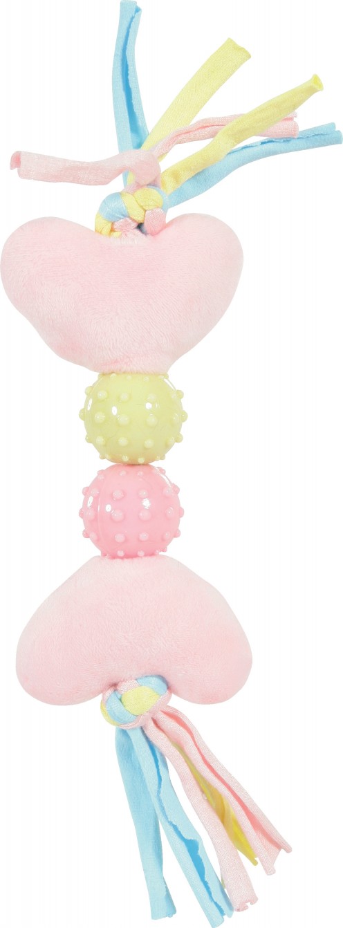 Zolux JOUET PELU PUPPY XS COEUR ROS
