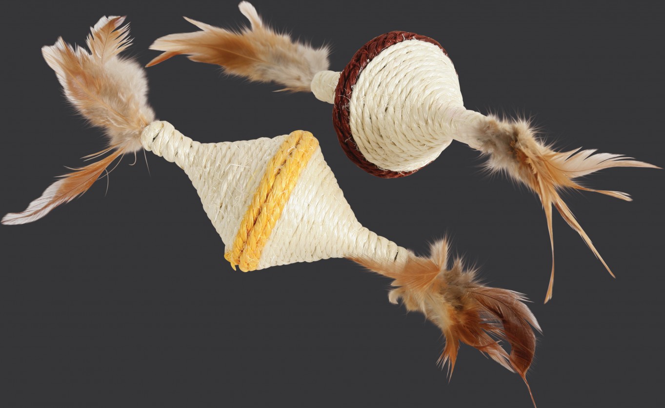 Zolux JOUET CHAT SISAL TOUPIE AS