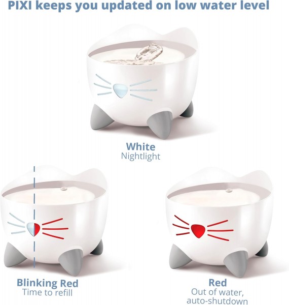 Catit Pixi Smart Fountain with Stainless Steel Top