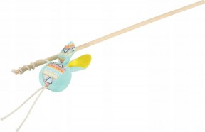 Zolux KALI CAT TOY ROD BALL GREEN