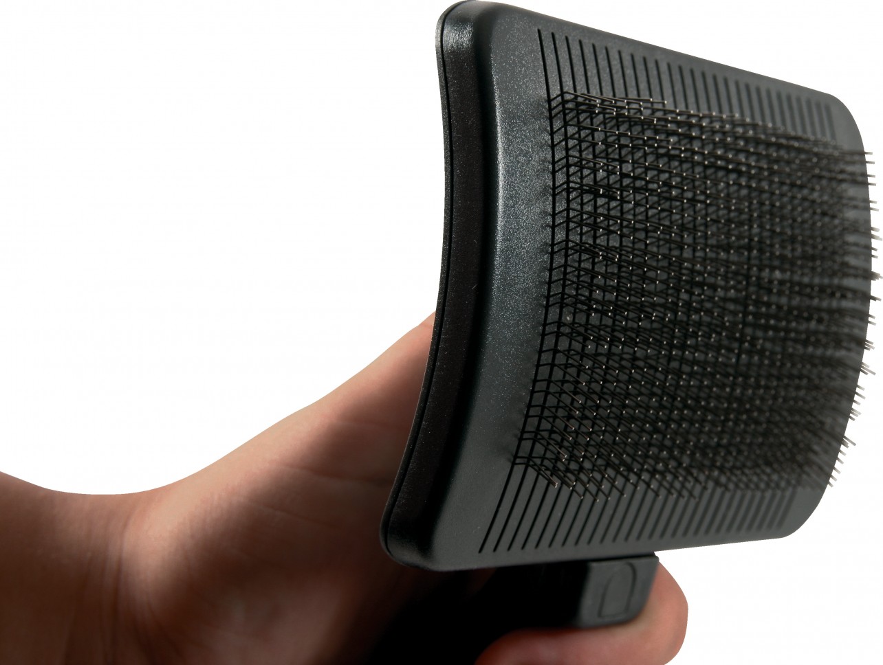 Zolux SLICKER PLASTIQ.RETRACTABLE SM