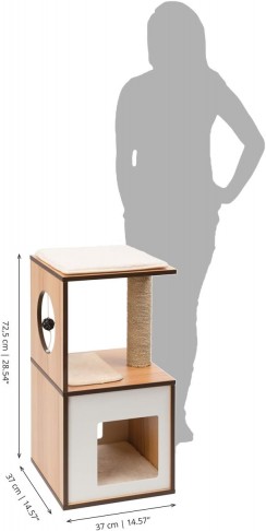 Catit Vesper V-box small walnut