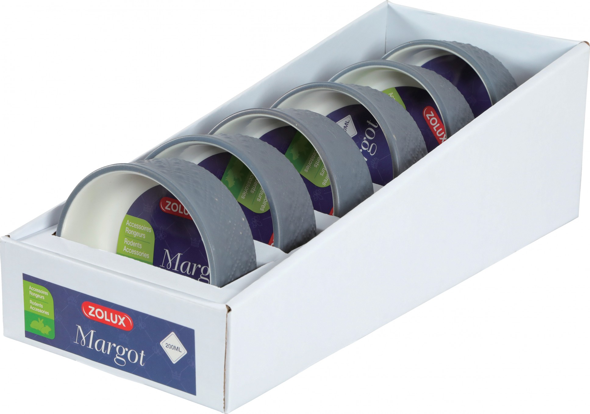 Zolux ECUEL GRES MARGOT 200ML GRIS