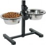 ADJUSTABL STAND + 2 BOWLS 0,7L